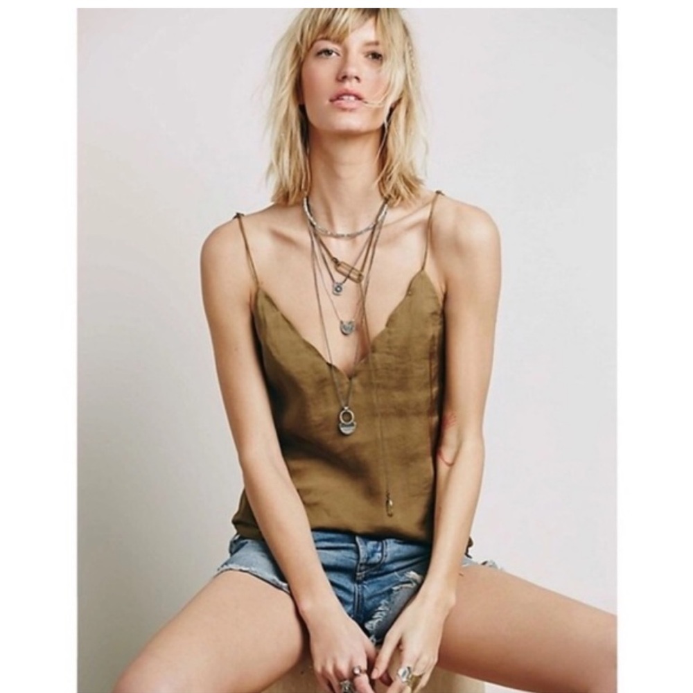 Intimately Free People Olive Green Camisole Top - Picture 9 of 9